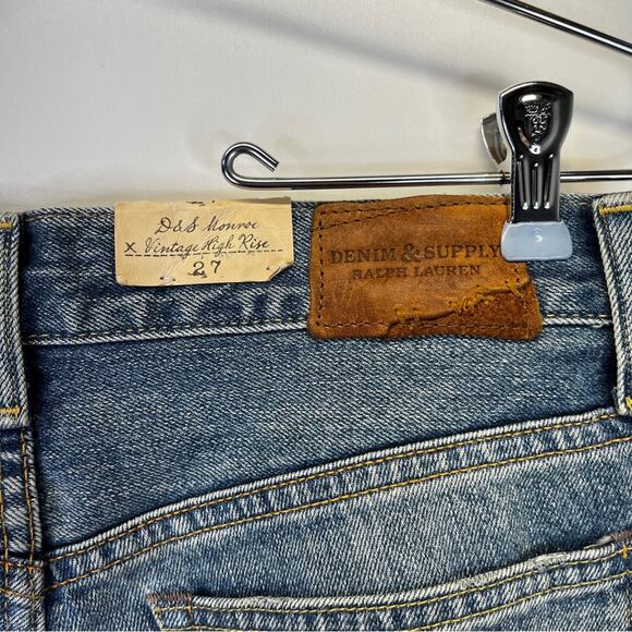 Denim & Supply Ralph Lauren Monroe Distressed Button Fly jeans - 27 - Picture 9 of 11